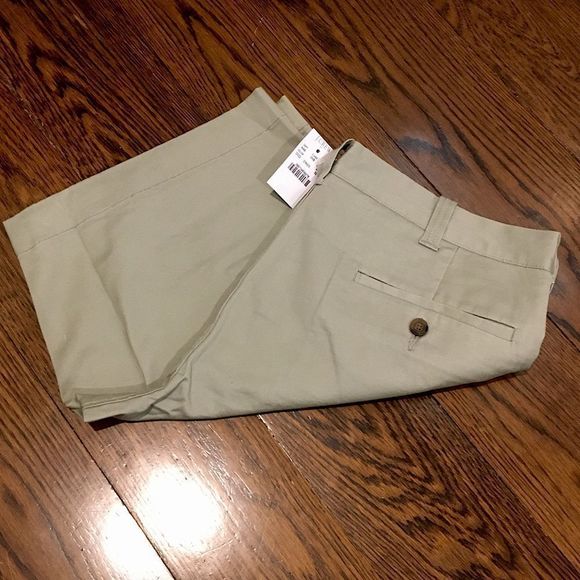 J.CREW Gramercy Mens Flat Front Khaki Flex Shorts Sz 32 NWT - Picture 13 of 15